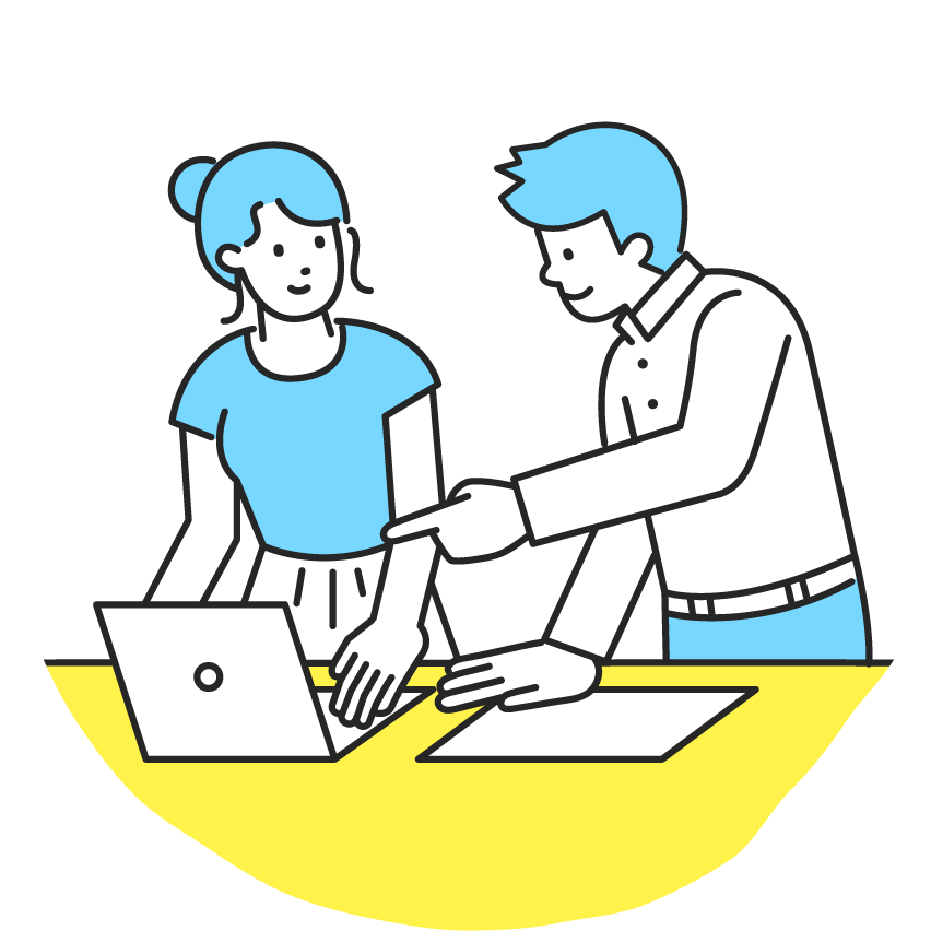 手をあげる人たち